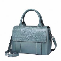 2022 New Design Anti-theft Luxurious Cover Tote Bag Ste Pattern Cowhide Leather Women's Handbag Ladies Shoulder Crossbody Bag n3FR#