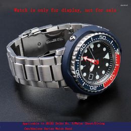 Watch Bands 22mm Stainless Steel Strap Bracelet Men Band For SNE498 533 537 518 Succession Accessories