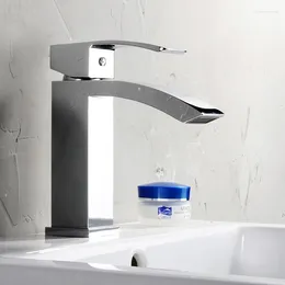 Bathroom Sink Faucets Modern Single Hole Faucet Handle Rv Lavatory And Cold Water Mixing