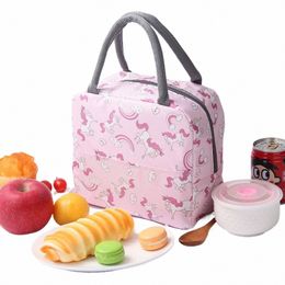 insulated Lunch Bag Insulati Bento Pack Aluminium Foil Rice Bag Meal Pack Ice Pack Student Bento Lunch Handbag Insulati Bags j3EW#