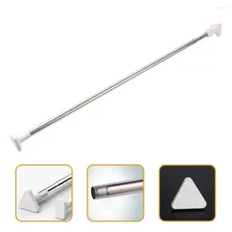Shower Curtains Curtain Rods Window Bar No Nail Adjustable Door Stainless Steel Tension