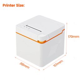 Mini 2inch Thermal Printer Desktop Bill Ticket Printers USB Bluetooth Wifi Interface impressora termica 58mm