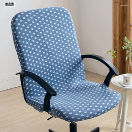 Chair Covers Office Computer Stretch Removable Washable Jacquard Universal Protector Case Home Decor Rotating Slipcovers