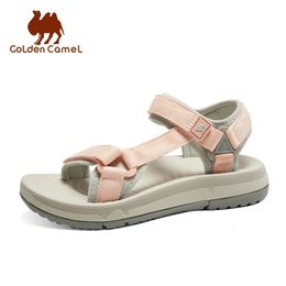 GOLDEN CAMEL Women Shoes Outdoor Womens Sandals Summer 2023 Soft Sole NonSlip Beach Sandal Ladies for Slippers 240327