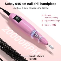 LINMANDA Professional Electric Nail Drill Nail Art Dust Brush Manicure Nail Files Drill Bits Gel Polish Remover Tools