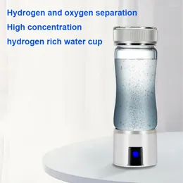 Water Bottles Hydrogen-rich Cup Portable Hydrogen Bottle Generator For Travel Home Use Quick Electrolysis Exercise