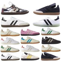 2024 Scarpe casual Scarpe Vegan OG per uomo Donna Scarpe da ginnastica firmate Cloud White Core Nero Bonners Collegiate Green Gum Outdoor Sneakers sportive piatte36-44