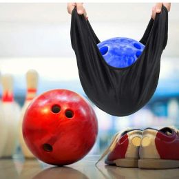 Elasticity Bowling Ball See saw 3-in-1 Bowling Ball Cleaning Bag Polisher Holder Ball Cleaning Washable Carry Bowling Accessory