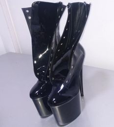 Dance Shoes Models Sexy 13-15-17cm Super High Heels Fashion Soft Leather Colour Can Be Customised Large Size 34-46