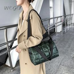 Shoulder Bags Large-capacity Handbag Fitness Travel Large Bag Messenger Solid Colour Cotton Clothing Tote