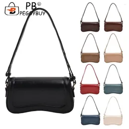 Shoulder Bags Women PU Bag Versatile Crossbody Purse Adjustable Strap Trendy Tote Satchel Hobo Girl Stylish