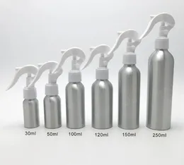 Storage Bottles 24 X 30ml 50ml 100ml 120ml 150m 250ml Empty Aluminium Aluminium With Trigger Sprayers1OZ 5OZ Containers