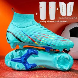 Original Men Soccer Shoes AG/TF Football Shoes for Boys Youth Football Boots Athletic Soccer Cleats Unisex Outdoor Ultralight