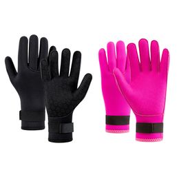 3mm Neoprene Diving Gloves Scuba Snorkelling Spearfishing Swimming Kayaking Gloves Lightweight Elastic Water Sports Equipment