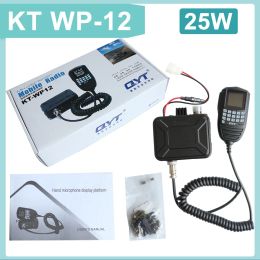 KT-WP12 Mobile Car Radio 25W Dual Band UHF VHF Mini Walkie Talkie Long Range LCD Display 200 Channels QYT KT-9900 Ham Radios VOX