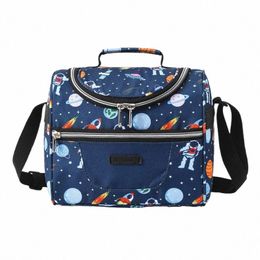 new Kids Lunch Bag Thermal Insulated Picnic Cooler Box for School Work/Girls Boys Women Men Reusable Food Storage Bags 2023 69Jm#