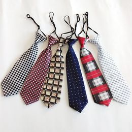 TNT Tie Lazy Person Neck Necktie For Colors 17 Zipper Christmas Children's Gift Free FedEx Occupational Libcj