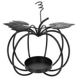 Candle Holders European Style Holder Candlestick Table Centrepiece Metal Hollow Stand Wrought Iron Christmas