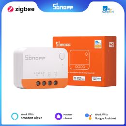 SONOFF Zigbee 3.0 ZBMINI-L Mini Smart Switch 2 Way APP Remote Control No Need Neutral Wire Support Alexa Google Home Alice