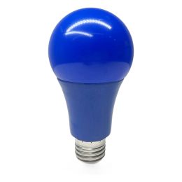 A65 Colourful LED Bulb E27 B22 Base Lamp Red Blue Green Pink Led Light Lampada Ampoule 5W AC 100-240V Flashlight Bulbs Home Decor