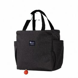 large Capacity Cooler Bag Waterproof Oxford Portable Zipper Aluminium Foil Lunch Bag Insulated Freezer Bag Cam Picnic Case A8qS#