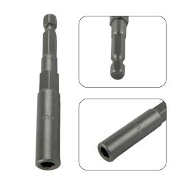 1PCS 80mm Length 1/4" Hex Hex Sockets 5.5-17mm Drive Magne Socket Impact Nut Bolt Drill Bits Power Drill Screwdriver Sleeve