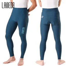 Racing Pants LAMEDA Cycling Man Spring Autumn Men's Clothing Bicycle Long Leggings Padding High-waisted Road Bike Tousers