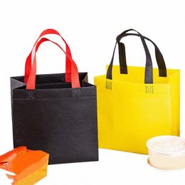 casual Foldable Shop Bag Women Reusable Fabric N-woven Tote Bag Pouch Lunch Eco Bag Grocery Handbag High Quality w1OV#