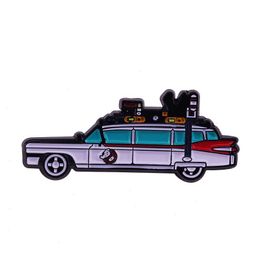 ghost car brooch Cute Anime Movies Games Hard Enamel Pins Collect Cartoon Brooch Backpack Hat Bag Collar Lapel Badges