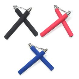 Training Nunchakus Safe Foam Rubber Martial Arts Nunchaku Comfortable Grip Foam Nunchucks for Kids Or Adults Beginners