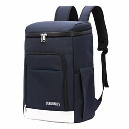 suitable Picnic Cooler Backpack Thicken Waterproof Large Thermal Bag Refrigerator Fresh Kee Thermal Insulated Bag DENUONISS J2iI#