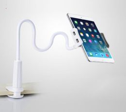 Flexible Desktop Phone Tablet Stand Holder For iPad Mini Air Samsung For Iphone 3597 inch Lazy Bed Tablet PC Stands Mount54224524828955