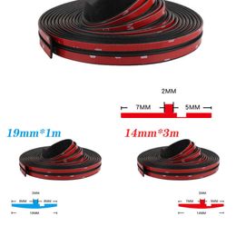 Upgrade Car Window Rubber Seal Rubber Roof Strip Universal Roof Windshield Protector Window Edge Auto Windshield Car Sealing Accessories