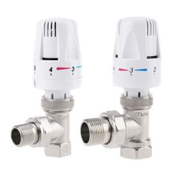 Automatic Thermostatic Radiator Valve Special Angle Valve For Floor Heating Temperature Controller Thermostatic Radiator Valve