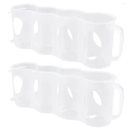 Hooks 2 PCS Fridge Storage Home And Organisation Cabinet Organiser Bins Beer Kitchen Organisers