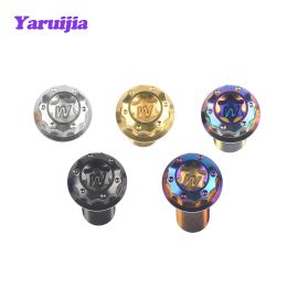 Yaruijia Titanium Bolt M6/M8x10~80mm Pitch1.0/1.25mm 12 Points Flange Torx Head Screw for Bike Motorcycle Calipers Refitted