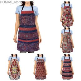 Aprons Aesthetic Women kitchen apron original Children Waterproof girl custom man waiter work apron oil proof Morocco vintage Persia Y2404013FJP