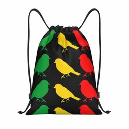 ajaxs Bobs Marleys Drawstring Backpack Bags Men Women Lightweight Three Little Birds Gym Sports Sackpack Sacks for Shop L7rY#