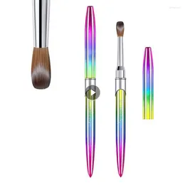 Drinking Straws Kolinsky Nail Brush Pattern Painting Pen Accessories Manicure Tool Line Stripes Drawing Uv Gel Polish Brushes