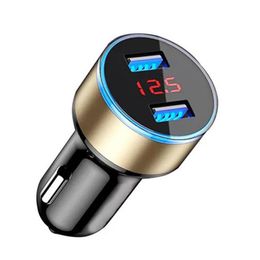 car Accessories USB Quick Charger Voltage Display for BMW E38 E91 E53 M550d M4 M3 E92 5-series X7 X1 M760Li 635d