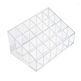 Storage Boxes Display Stand Holder Durable Stylish 7 7.8 4cm Design 200g Acrylic Tattoo Ink Rack Lipsticks