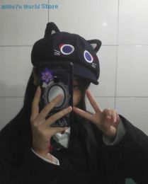 MiHoYo Official Genuine Genshin Impact Wanderer Hoodies Doujin Wanderer Fairy Tale Cat Series Balladeer Cat Cute Tops Xmas Gifts