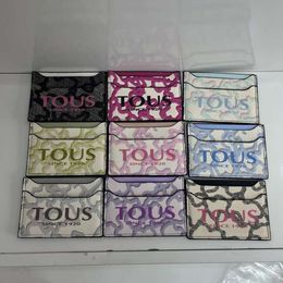 European and American Wallet Shops Shocked Prices Wholesale Retail Tous New Womens Short Card Bag Fashion Print