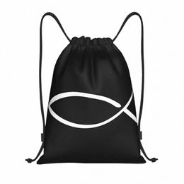 custom Jesus Fish Drawstring Bags Men Women Lightweight Christian Sports Gym Storage Backpack h9HA#