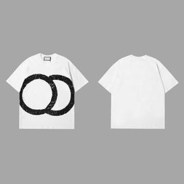 designer clothing designer mens t shirt Gal Tee Depts T-shirts Black White Fashion Men Women Tees Letters luxury T-shirt brand t shirt Clothing A7