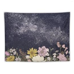 Tapestries Galaxy In Bloom Colour Version Tapestry Aesthetics For Room Bathroom Decor Decorations Your Bedroom