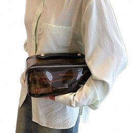 2024 Transparent Makeup Bag Fi Travel Women's Cosmetic Bag Beauty Case Large Capacity Portable Handbags Toiletry Kit Ladies v8V7#
