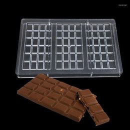 Baking Moulds Rectangle 3D Chocolate Mold DIY Candy Jelly Fondant Cake Decorating Tools Molds