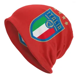 Berets World 4 Stars Soccer Football Legends Figc Bonnet Hat Autumn Winter Street Skullies Beanies For Men Women Knit Warm Cap