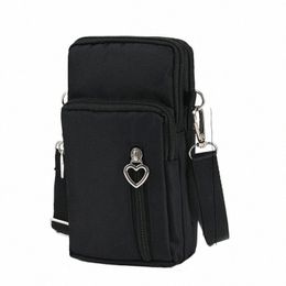 new mobile phe bag Women's cross-body bag Korean versi Mini small bag Put mobile phe hang neck pocket pocket in summe a4Hr#